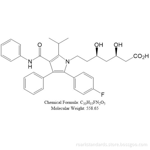 Atorvastatin impurity and intermediate; Reliable and High quality; CAS No.: 134523-00-5